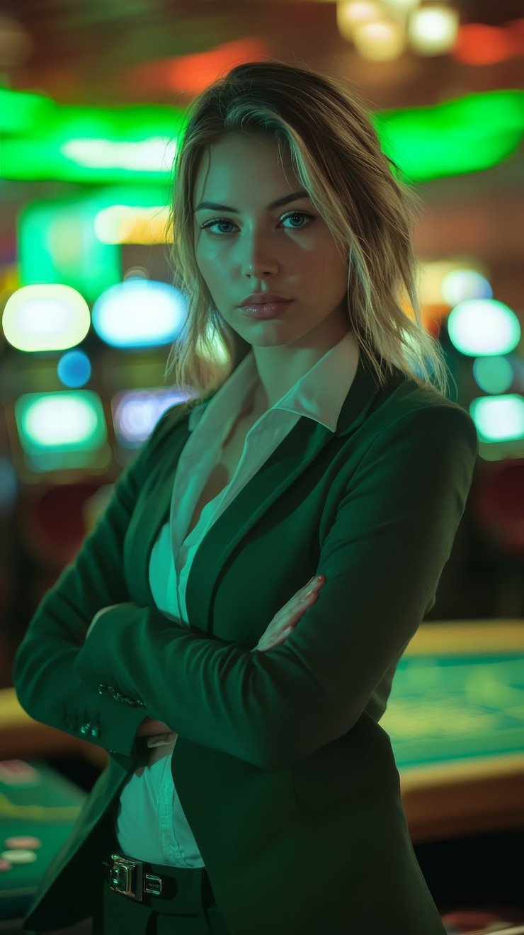 Live blackjack tables with real croupiers Live blackjack dealer at suneo slot Singapore Pools studio